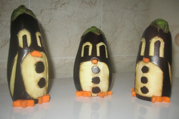 Поделки из овощей